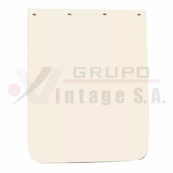 Guardafango 24.5 x 31.5 liso blanco