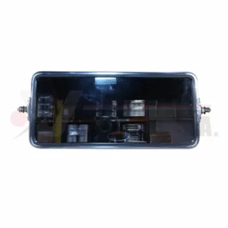 Espejo retrovisor 7 1/2 x 16 respaldo cromado