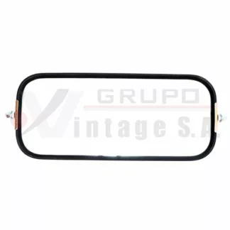 Espejo retrovisor 6.5 x 16 espejo negro