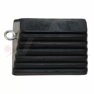 Tope de hule para llanta 265 x 212 x 165 mm