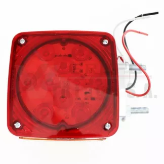 Lámpara direccional izquierda cuadrada 2 tornillo