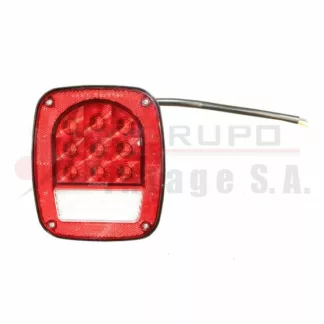 Lámpara stop cuadrada universal 15 LED