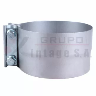 Abrazadera de cincho preformada para escape de 5"