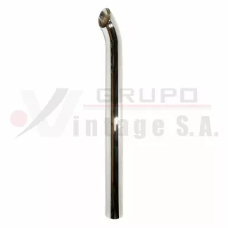 Punta de escape lisa cromada 5x60