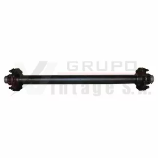 Eje desvestido 71.5 Axle 3/4" Wall milimétrico 10 Stud