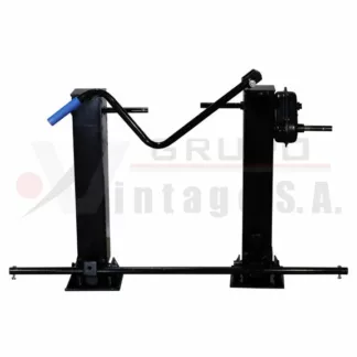 Juego de patas para furgón carga estática 80 tons.