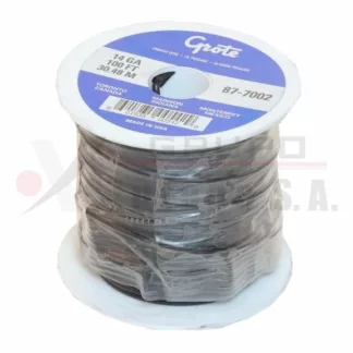 Rollo de cable 14 negro 100FT