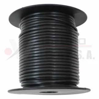 Rollo de cable negro No.14 (100')