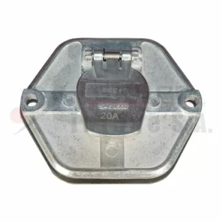 Conector hembra con térmicos 20 AMP