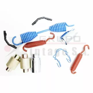 Juego de rodos y resortes para freno zapata 4515 ojo abierto