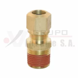 Media unión de 1/2" x 1/2"