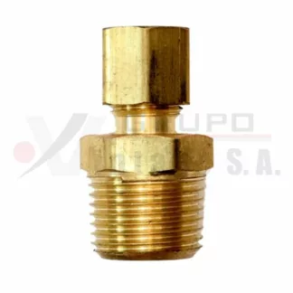 Media unión de 1/4" x 3/8"