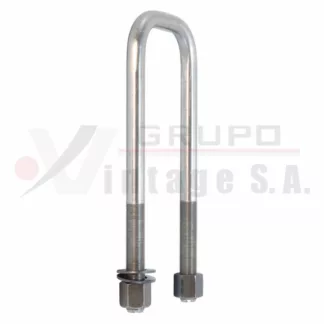 Laña semi redonda 1 1/8 x 5 1/8 x 16 con tuerca