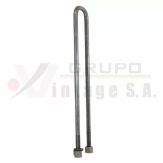 Laña semi redonda 18 x 3 1/4 x 22