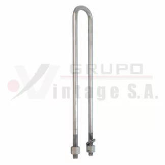 Laña semi redonda 18 x 3 1/4 x 21