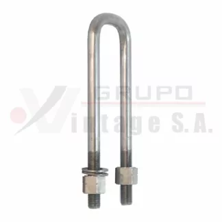 Laña semi redonda 18 x 2 3/4x10