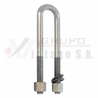 Laña semi redonda 18 x 2 3/4 x 9 MB