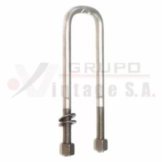 Laña semi redonda 5/8 x 2 3/4 x 10