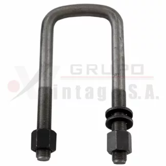 Laña semi redonda 5/8 x 2 1/2 x 7 con tuerca