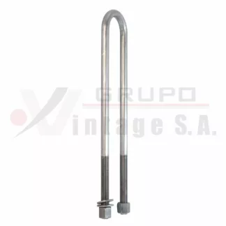 Laña redonda 7/8 x 3 x 21 con tuerca