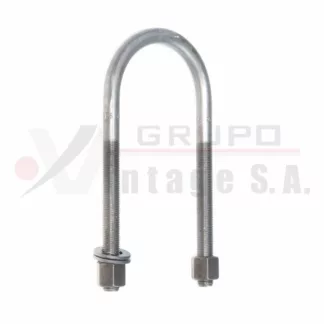 Laña redonda 1/2 x 3 x 7 con tuerca