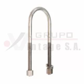 Laña redonda 1/2 x 2 3/4 x 8 con tuerca