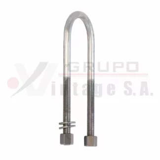 Laña redonda 1/2 x 2 1/2 x 8 con tuerca