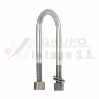 Laña redonda 9/16 x 2 1/2 x 7 con tuerca