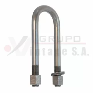 Laña redonda 7/8 x 4 x 9 con tuerca