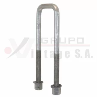 Laña cuadrada 7/8 x 3 1/2 x 13