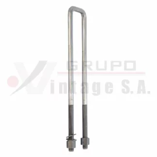 Laña cuadrada 3/4 x 3 x 20 con tuerca