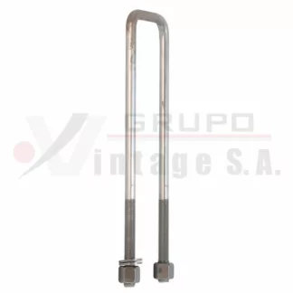 Laña cuadrada 5/8 x 2.3/4 x 13 con tuerca