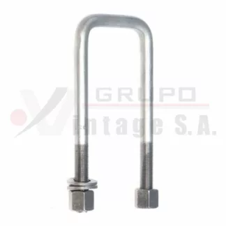 Laña cuadrada 9/16 x 2 3/4 x 7 con tuerca