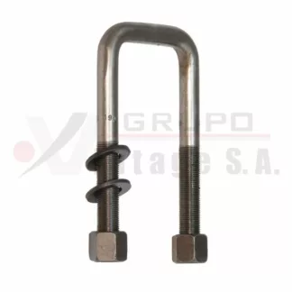 Laña cuadrada 5/8 x 2 3/4 x 6