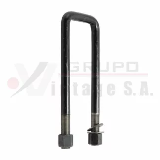 Laña cuadrada 1 1/8 x 5 3/4 x 15 1/2 con tuerca