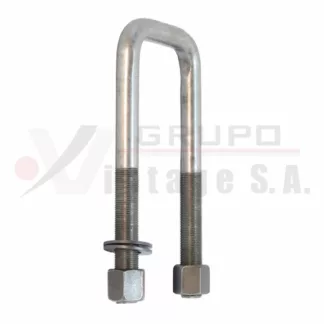 Laña cuadrada 1 1/8 x 5 x 12