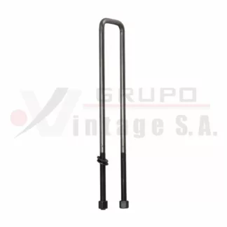 Laña cuadrada 5/8 x 3 1/2 x 20 con tuerca