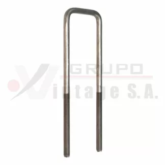 Laña cuadrada 5/8 x 4 x 14