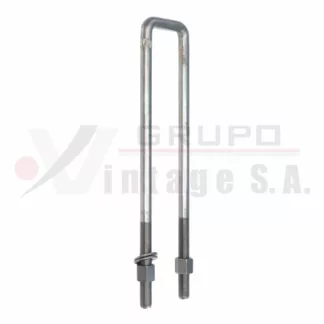 Laña cuadrada 7/8 x 3 1/4 x 20