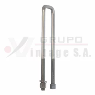 Laña cuadrada 3/4 x 2 3/4 x 16