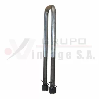 Laña cuadrada 5/8 x 3 1/2 x 12