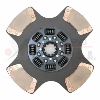 Disco de embrague alto 2 x 15 8 resortes 4 aspas