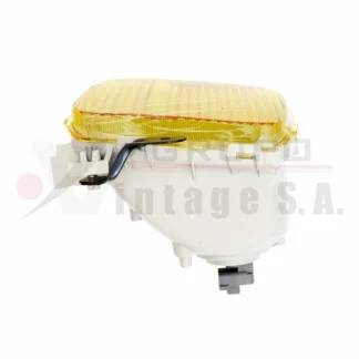 Neblinera amarilla Hino Dutro lado izquierdo