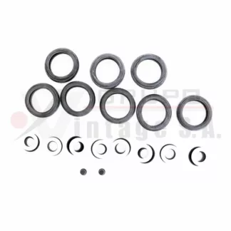 Juego de empaques para rueda trasera frenos 1 3/16 Hino Dutro (8 Emp/8 Guardapolvo)