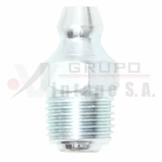 Grasera recta 10 mm para pasador de resorte