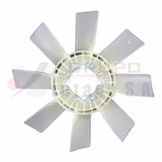 Ventilador de motor Hino FF/SG 8 aspas 4 agujeros