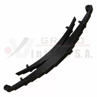 Resorte trasero completo con auxiliar Isuzu NQR 675X675