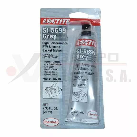 Silicón gris Locktite