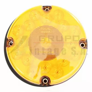 Stop trasero ámbar 7" 17 LED