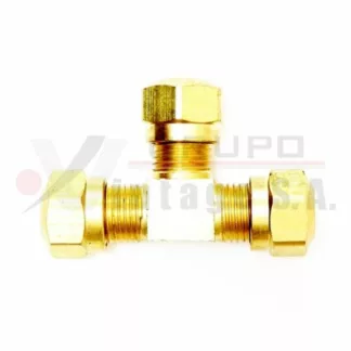 Tee de 1/4" x  1/4" x 1/4"